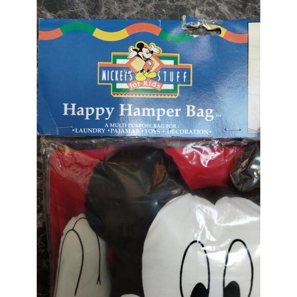 Happy Hamper Bag Mickey's Stuff for Kids Disney Laundry Toys Decoration Pajamas - Picture 2 of 6